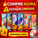 Kit 5 Pelêculas Vidro 3D 9H Samsung A01 A11 A21 A31 A34 A51 A54 A55 A71 Full Cover