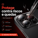 Pelêcula Lente de C?mera Para iPhone + Kit 3 EM 1 limpa tudo - Do 11 ao 16 - Pro e Pro Max