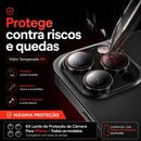Pelêcula Lente de C?mera Para iPhone + Kit 3 EM 1 limpa tudo - Do 11 ao 16 - Pro e Pro Max