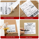 500 Etiqueta T?rmica 10x15cm Papel T?rmico e Adesivo Para Envios De Produtos E-commerce Embalagens