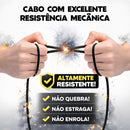 Adaptador P3 Fmea 2P2 Macho Headset Gamer PC Notebook udio Mic Vention Cabo Divisor 3.5mm