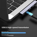 Hub USB 3.0 Adaptador Alta Velocidade com 4 Portas USB Switch OTG Multi Splitter para Notebook e PC