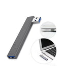 Hub USB 3.0 Adaptador Alta Velocidade com 4 Portas USB Switch OTG Multi Splitter para Notebook e PC
