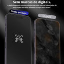 Kit 3 Pelêculas Vidro Privativa Anti-Spy iPhone XS XR 11 12 13 14 15 16 Pro Max 9H 3D