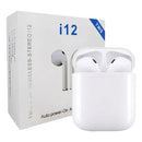 Fone de Ouvido Sem Fio Bluetooth AirPods Com Microfone Som Potente Controle Touch Para Android e iOS